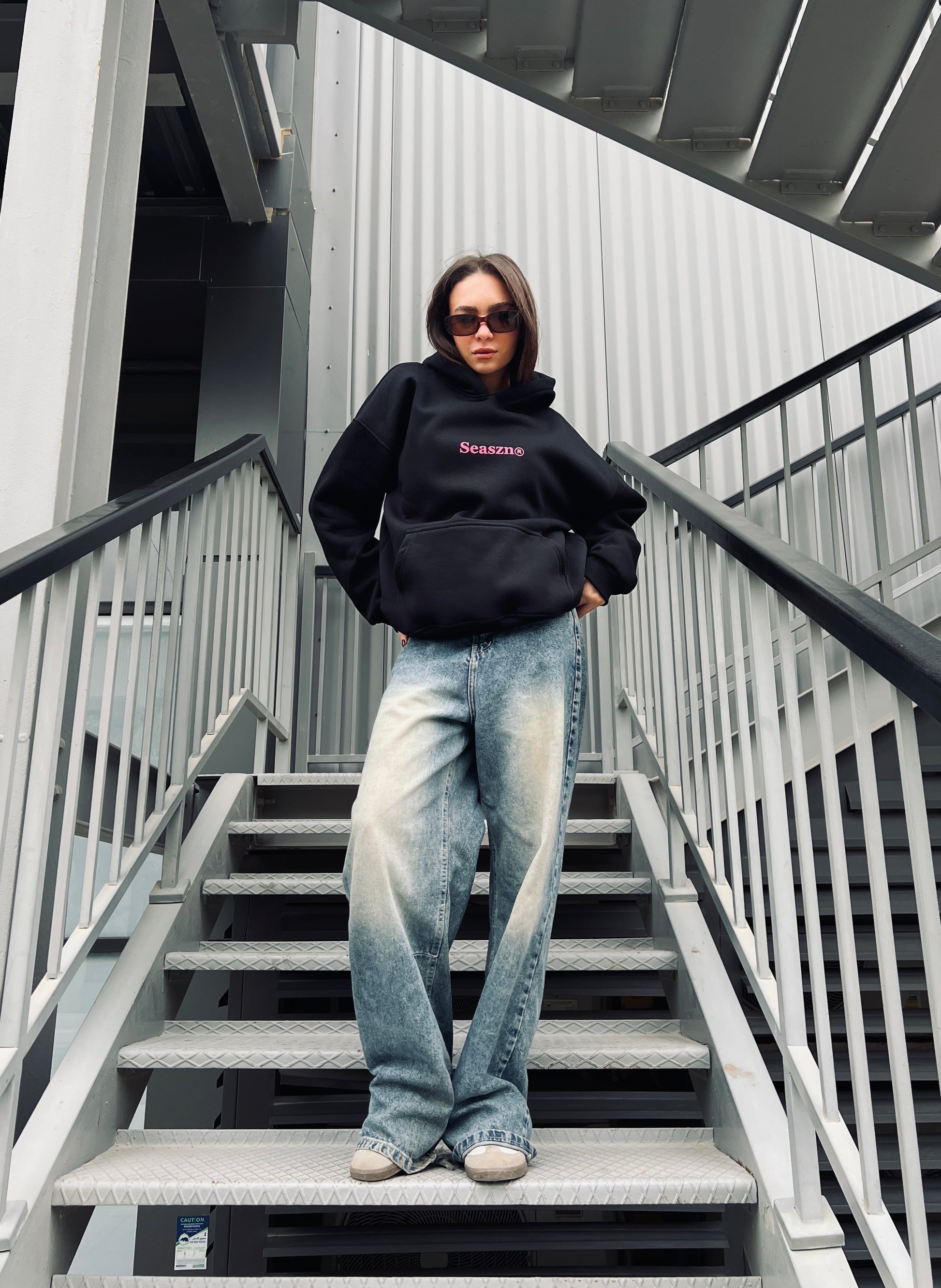 BLACK HOODIE